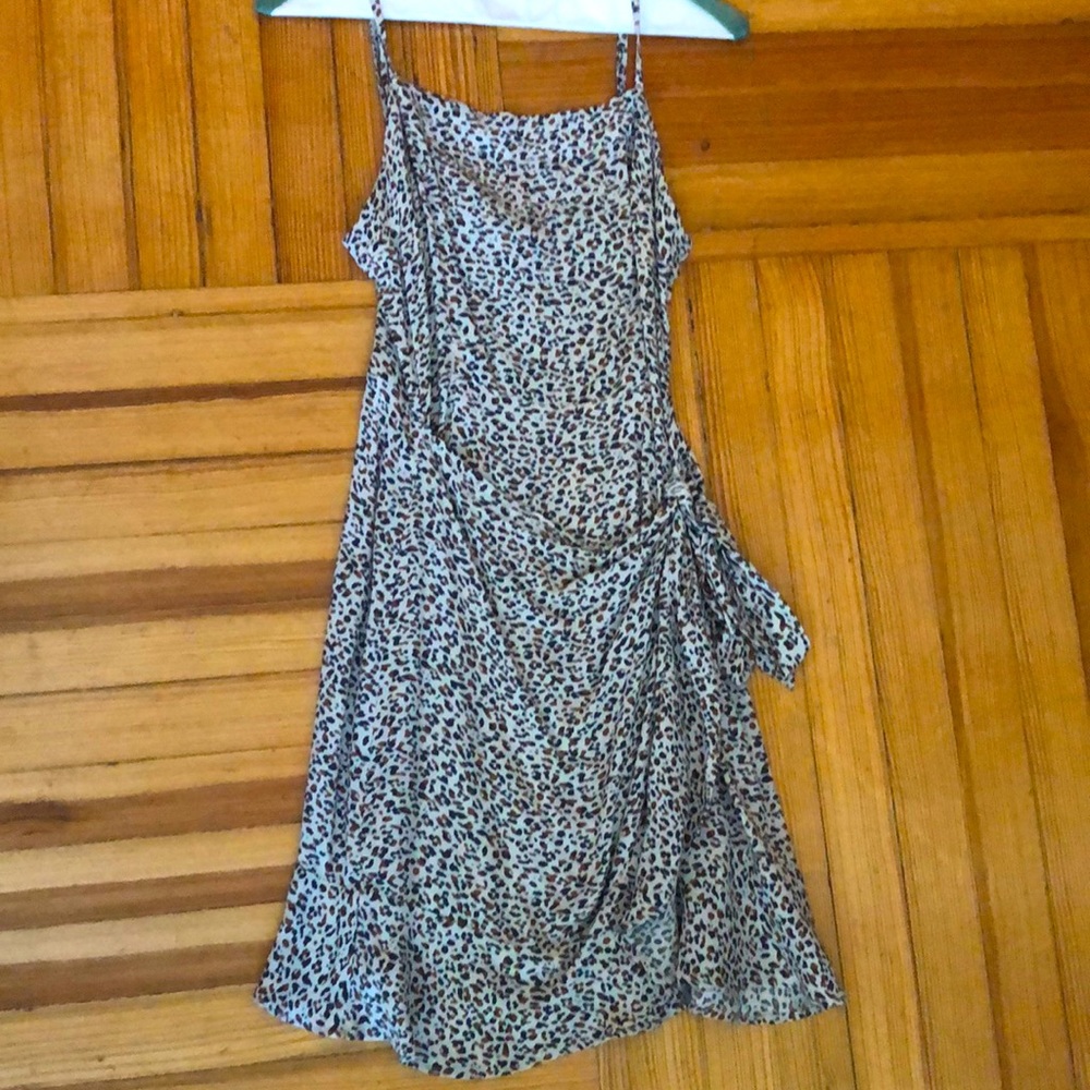 Abercrombie and Fitch leopard print dress